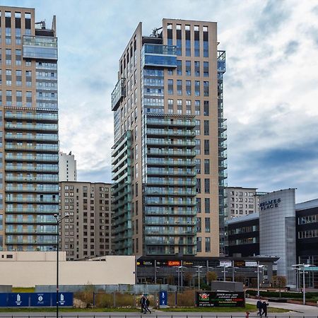Golden Apartments Warsaw - Big And Bright Apartment In Platinum Towers- Browary- Grzyb61A Eksteriør billede